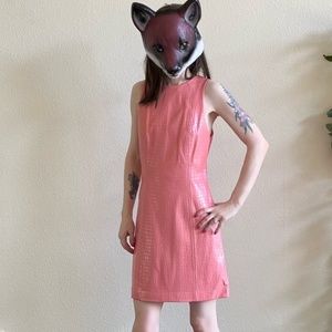 Alice and Olivia Daven dress size 4 color rose